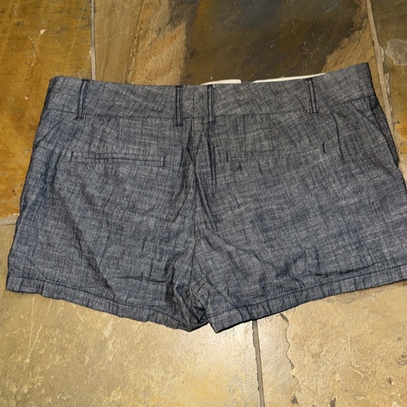 J. Crew Chambray Shorts Size 12 - Picture 2 of 3